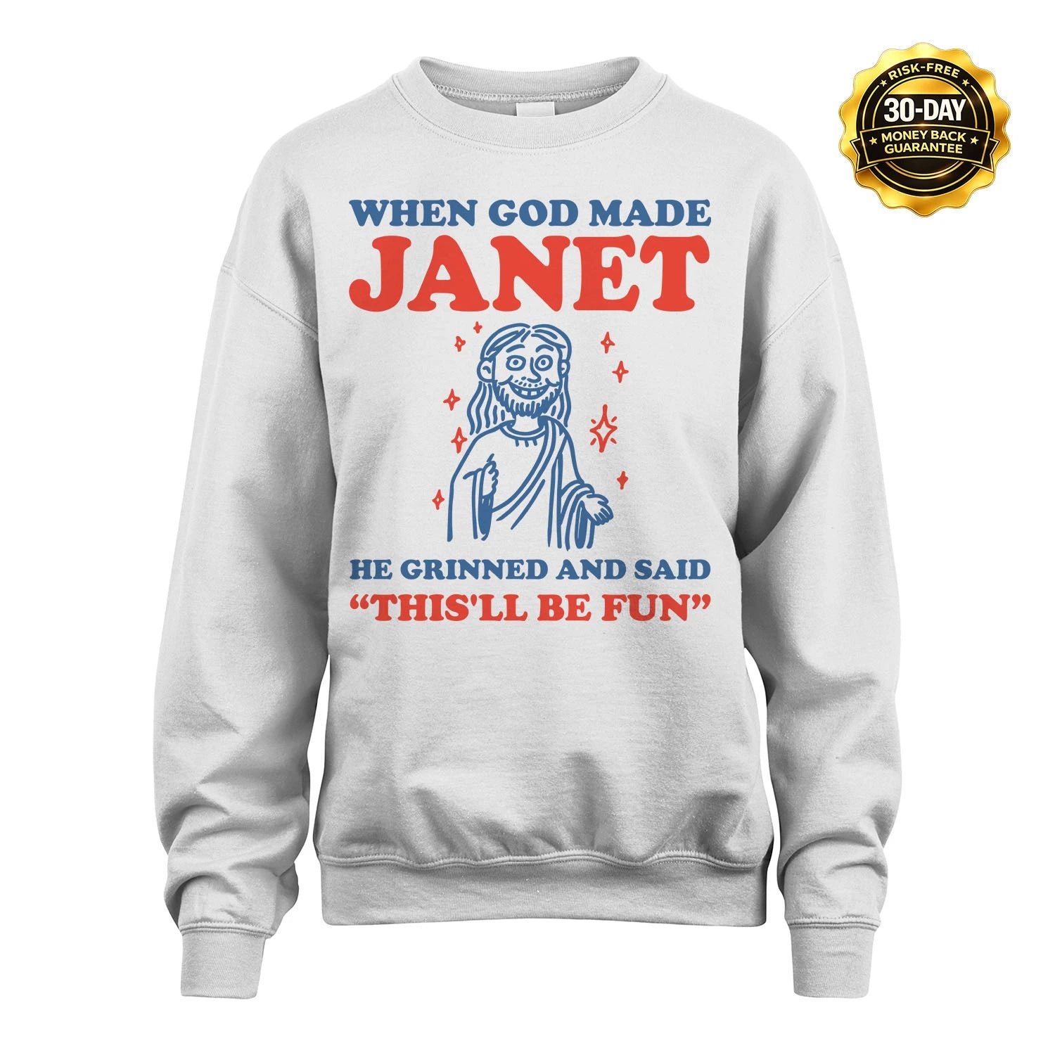 When God Made Name He Grinned And Said... JANET M1-1