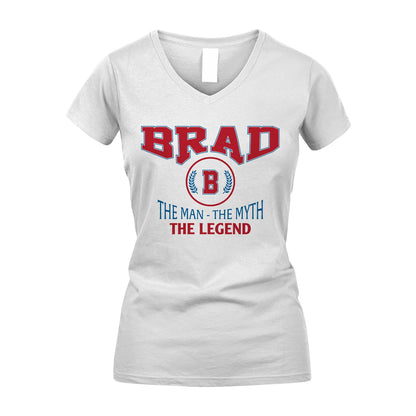 The Man The Myth The Legend Jet Style Shirt BRAD M1-9