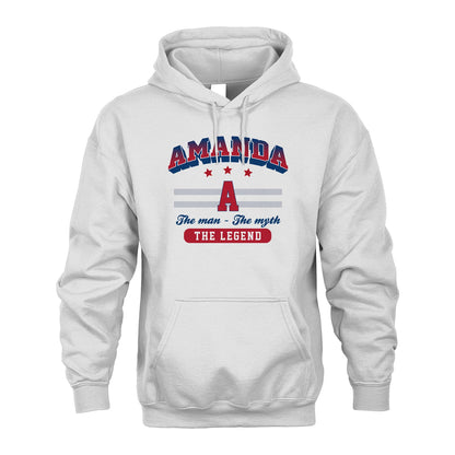 The Man The Myth The Legend With Your Name Shirt AMANDA M1-35