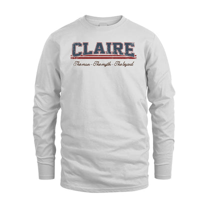 The Man The Myth The Legend Vintage Shirt CLAIRE M1-6