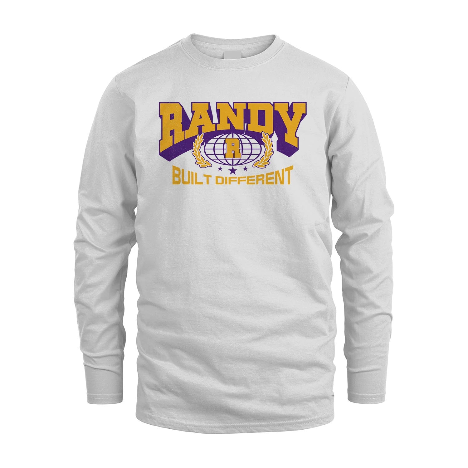 Your Name Built Different Sporty Shirt RANDY M1-32