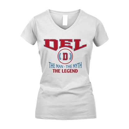 The Man The Myth The Legend Jet Style Shirt DEL M1-9