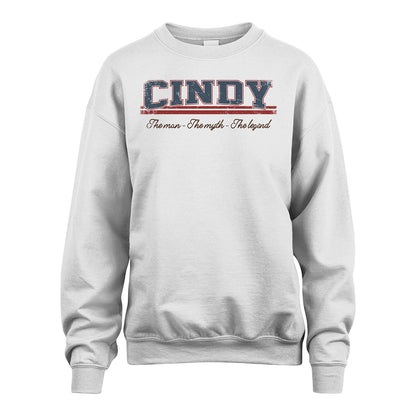 The Man The Myth The Legend Vintage Shirt CINDY M1-6