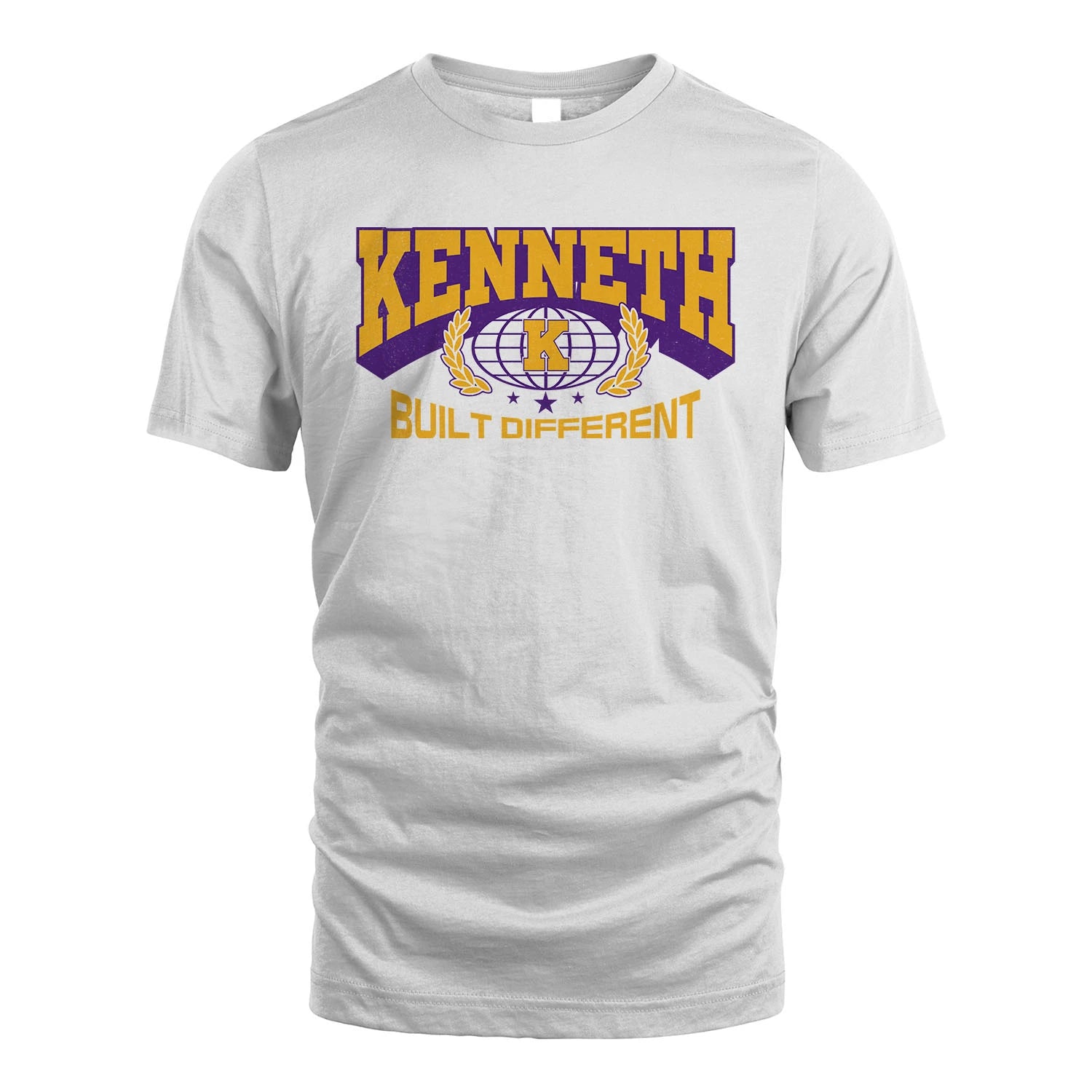 Your Name Built Different Sporty Shirt KENNETH M1-32