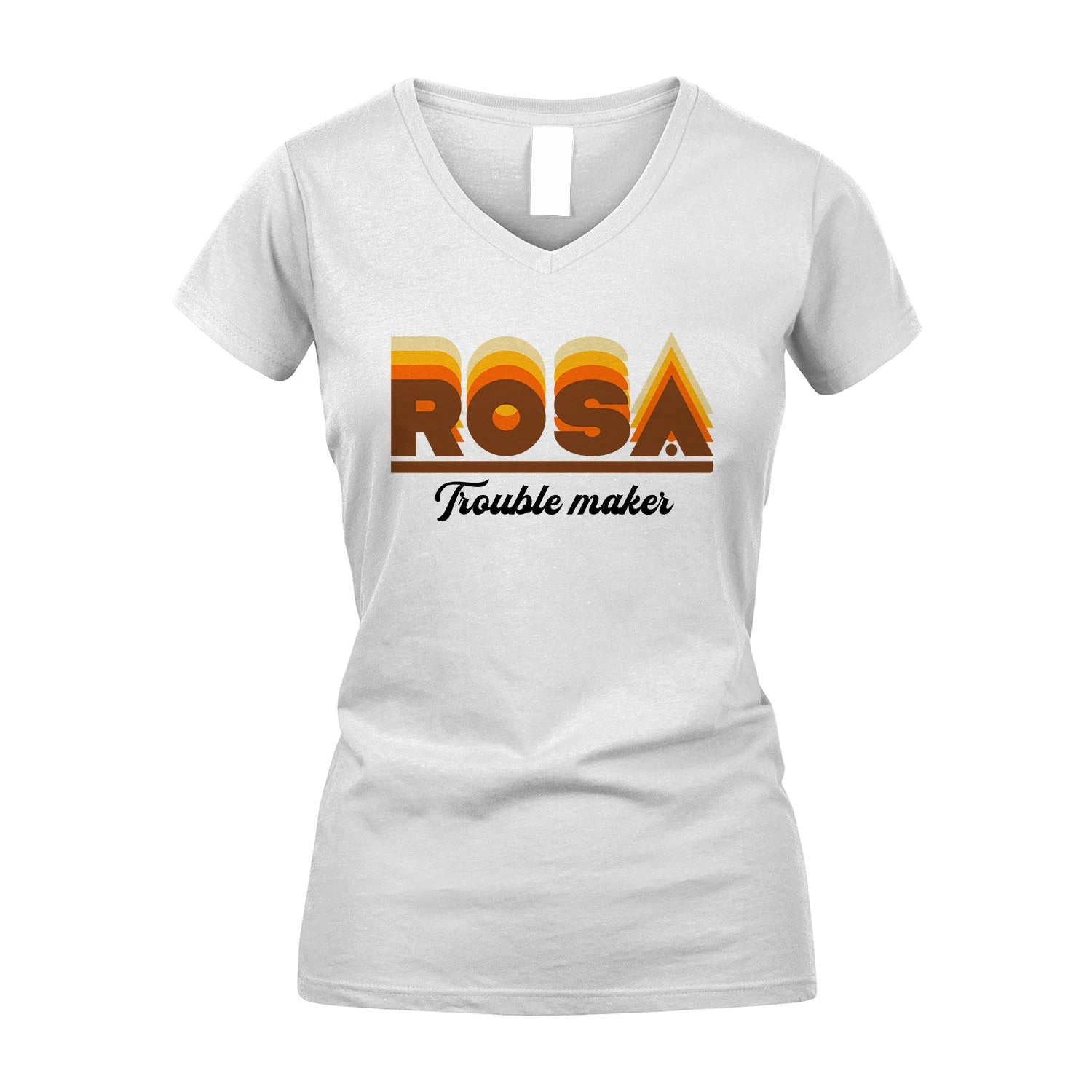 Your Name Trouble Maker Funny Shirt ROSA M1-34