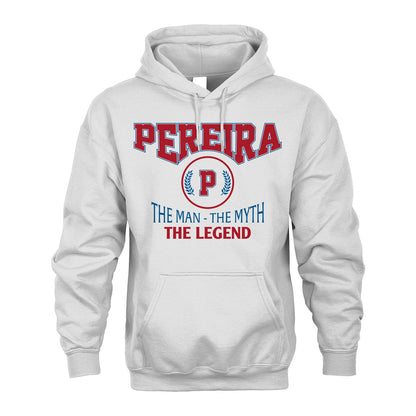The Man The Myth The Legend Jet Style Shirt PEREIRA M1-9