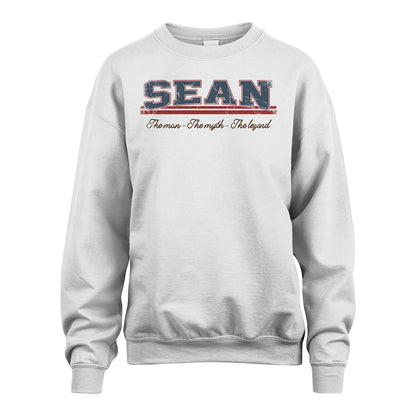 The Man The Myth The Legend Vintage Shirt SEAN M1-6
