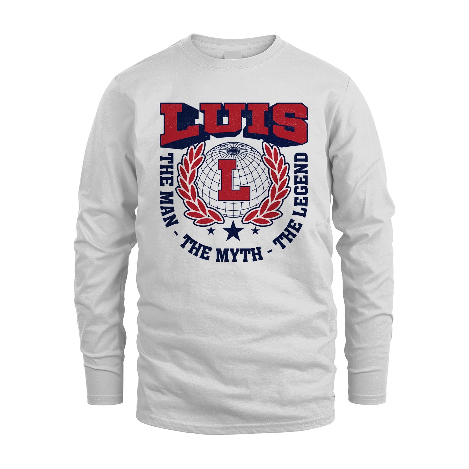 The Man The Myth The Legend Logo Shirt LUIS M1-30