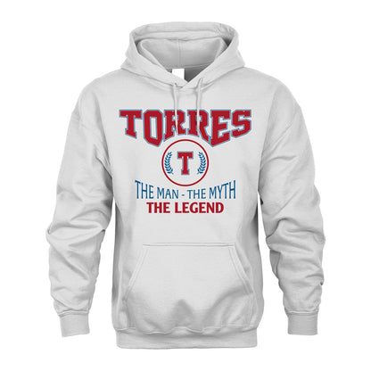 The Man The Myth The Legend Jet Style Shirt TORRES M1-9