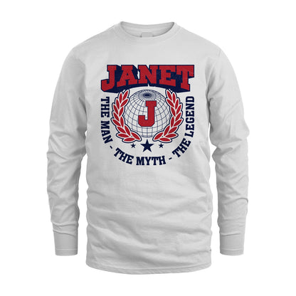 The Man The Myth The Legend Logo Shirt JANET M1-30