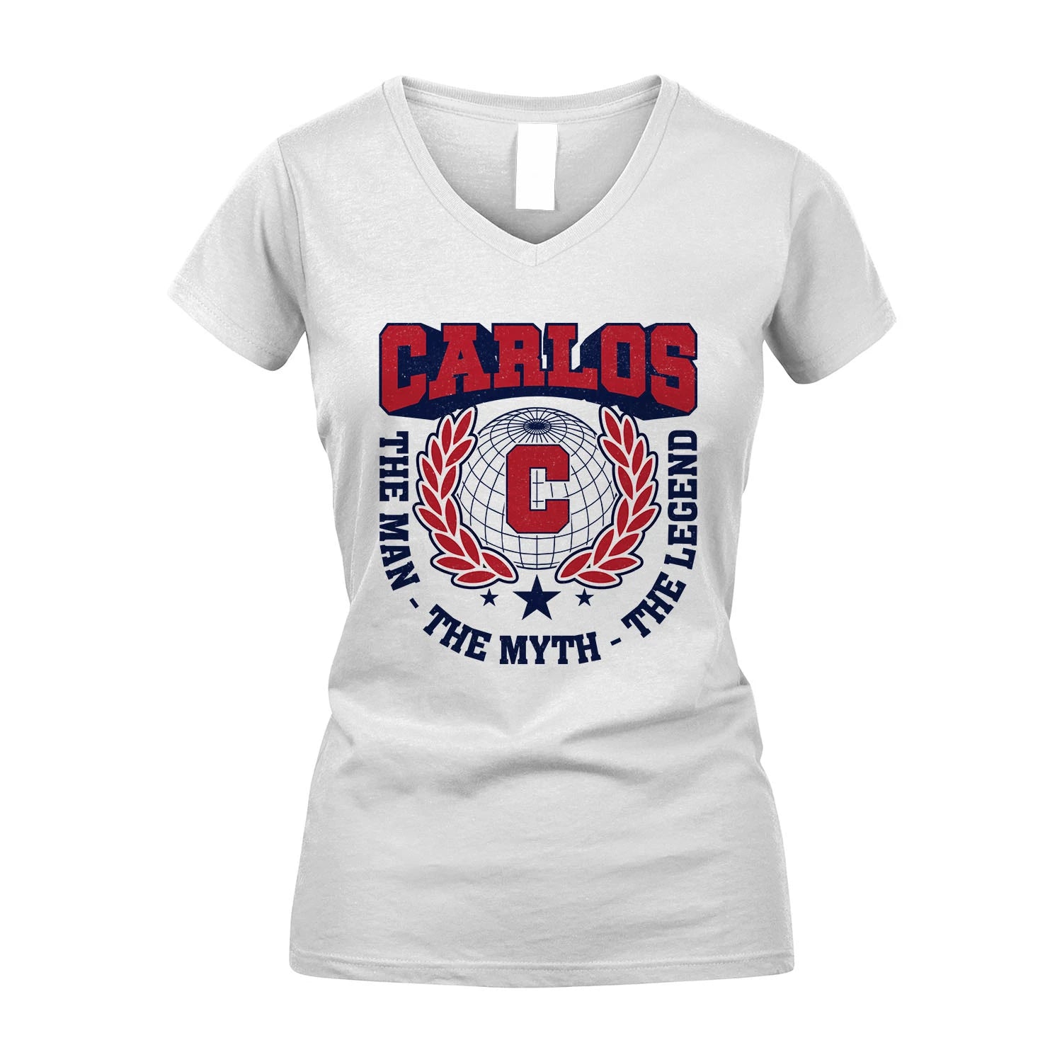 The Man The Myth The Legend Logo Shirt CARLOS M1-30
