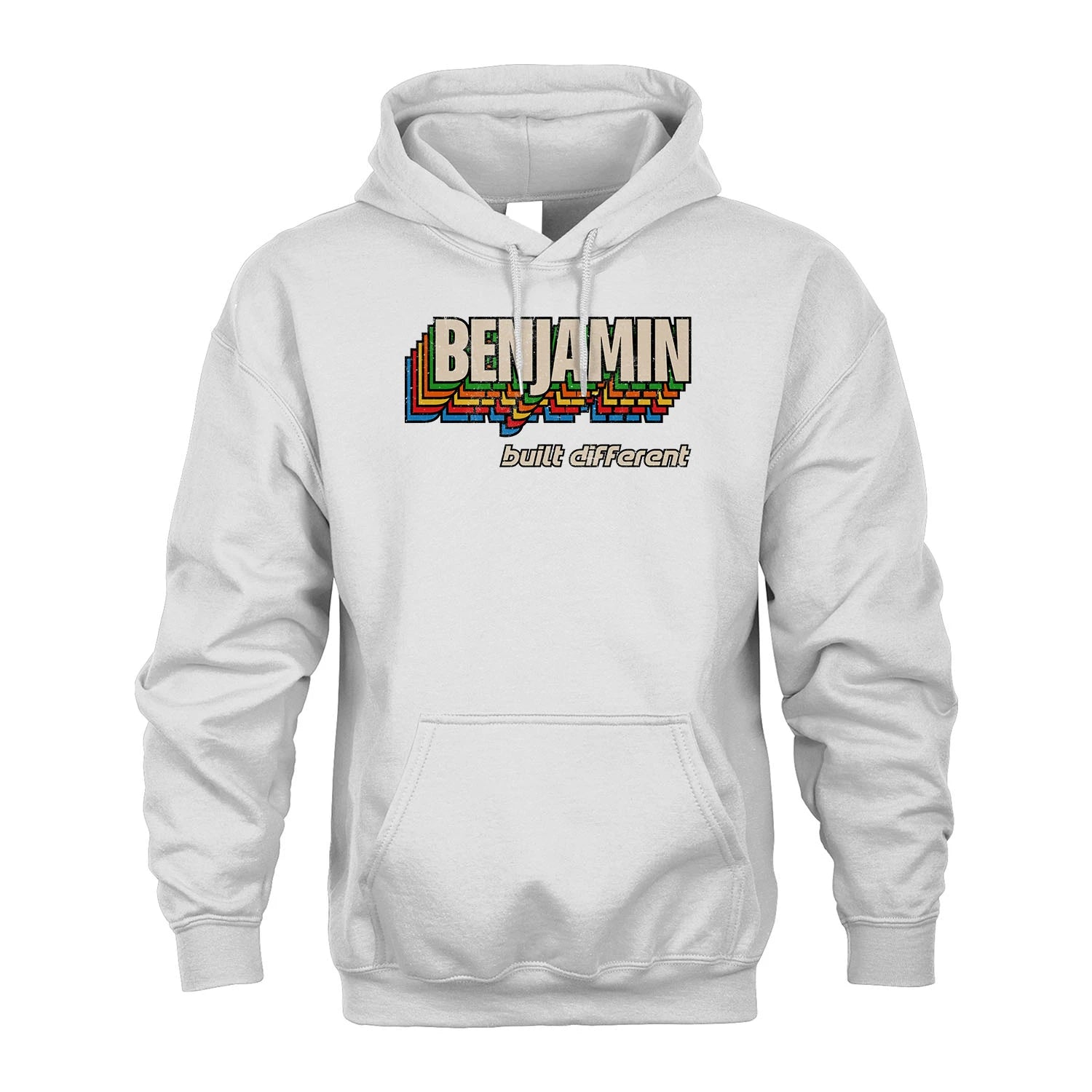 Your Name Built Different Retro Shirt BENJAMIN M1-26
