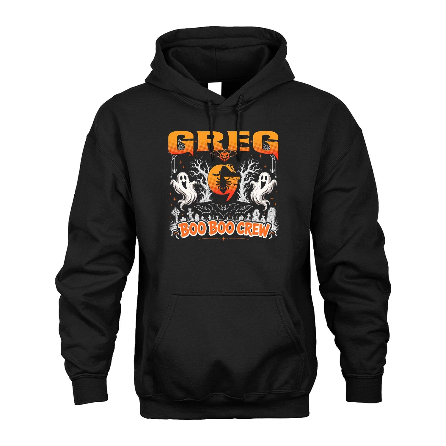 Boo Boo Crew Halloween Custom Name Shirt GREG M1-28