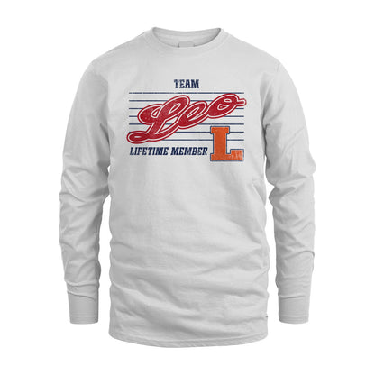Team Your Name Lifetime Member Vintage Shirt LEO M1-24
