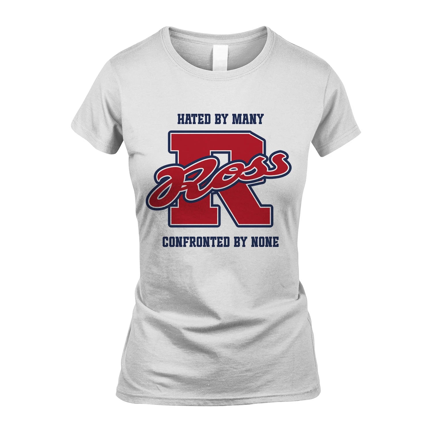 Hated By Many Confronted By None Personalized Name Shirt ROSS M1-8