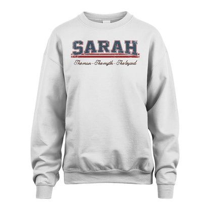 The Man The Myth The Legend Vintage Shirt SARAH M1-6