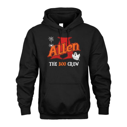 The Boo Crew Halloween Custom Name Shirt ALLEN M1-22