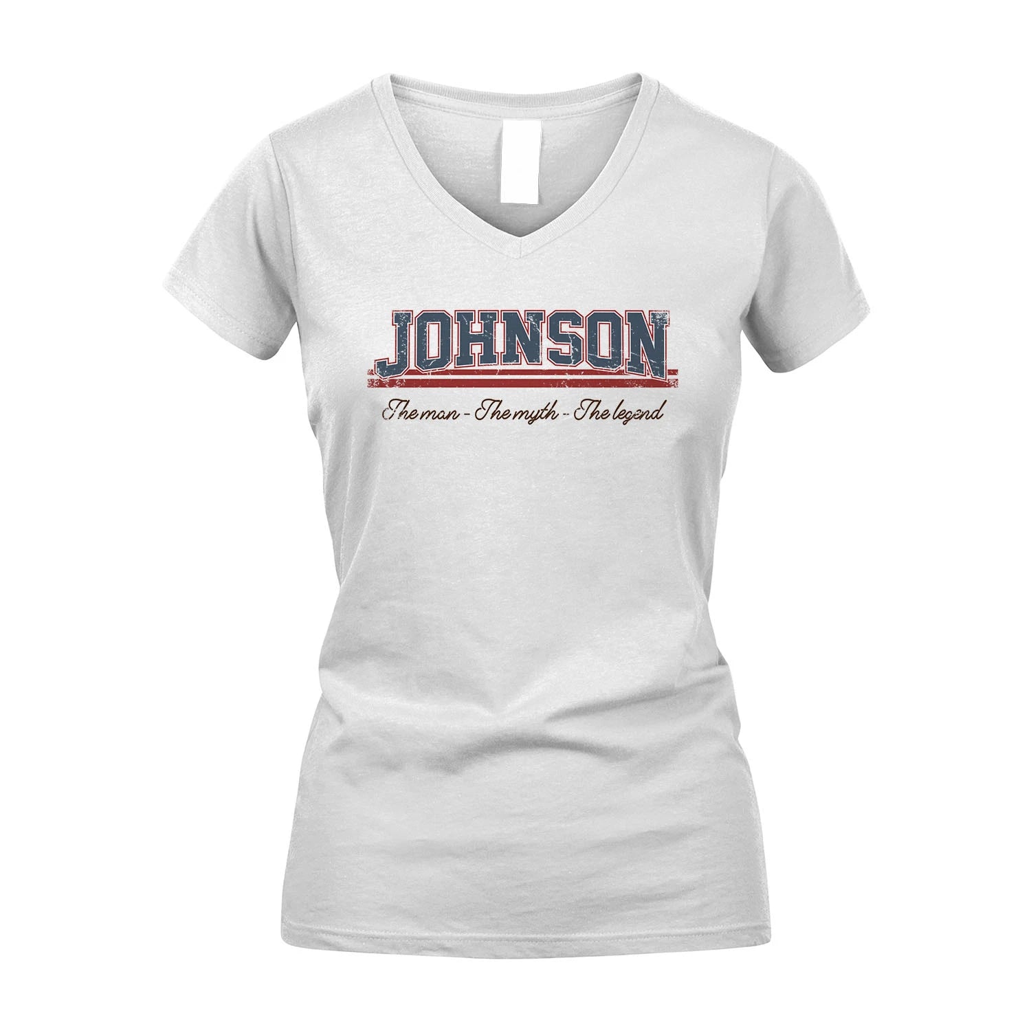 The Man The Myth The Legend Vintage Shirt JOHNSON M1-6