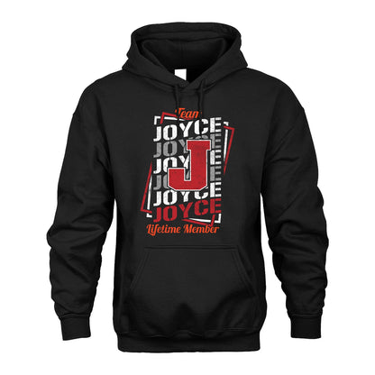 Team Your Name Lifetime Member Sporty Shirt JOYCE M1-25