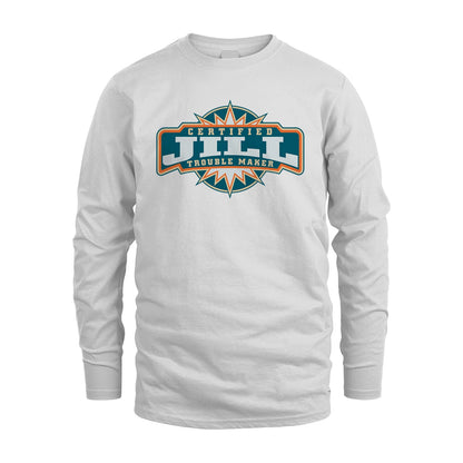 Certified Your Name Trouble Maker Shirt JILL M1-36