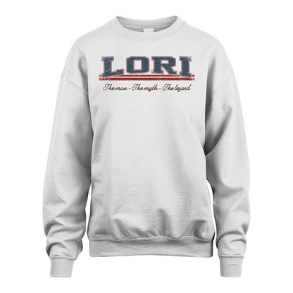 The Man The Myth The Legend Vintage Shirt LORI M1-6