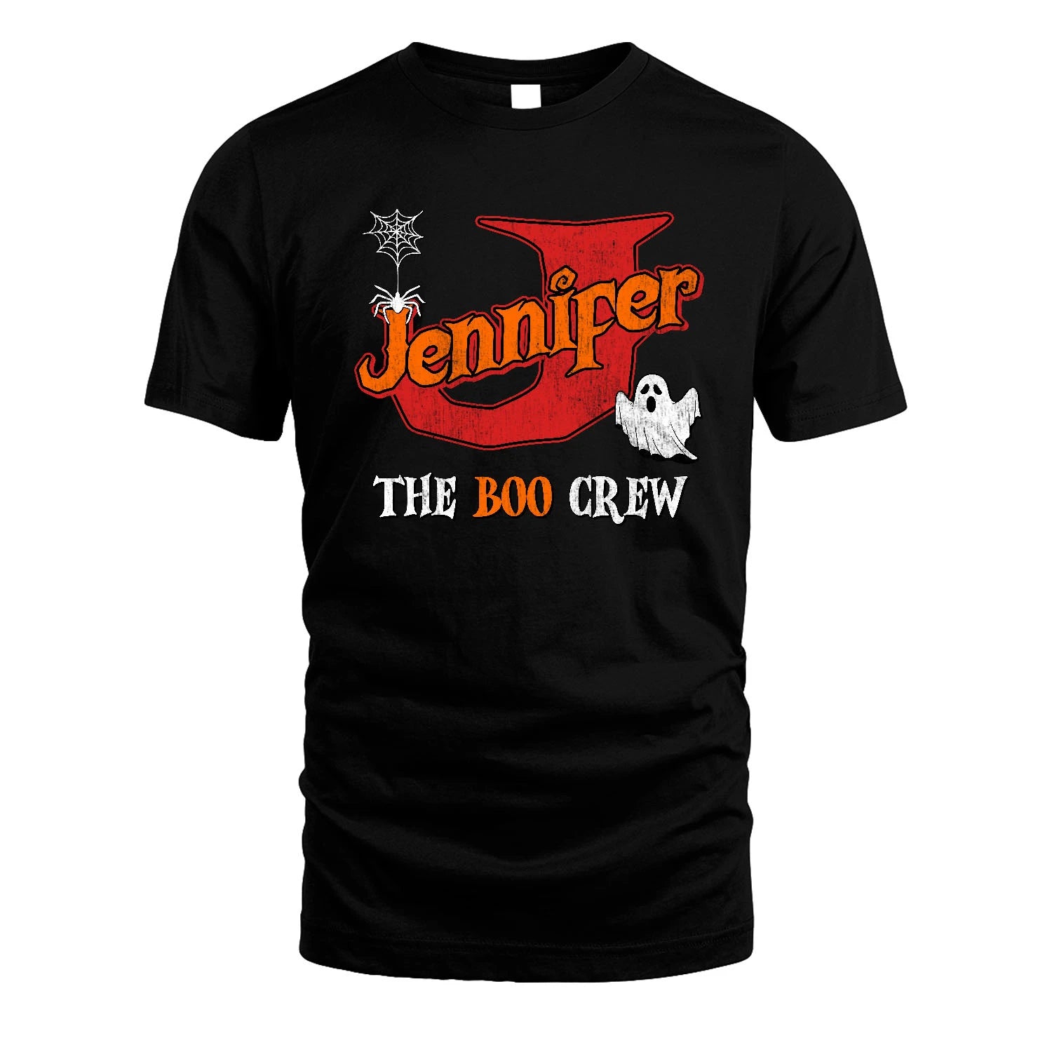 The Boo Crew Halloween Custom Name Shirt JENNIFER M1-22