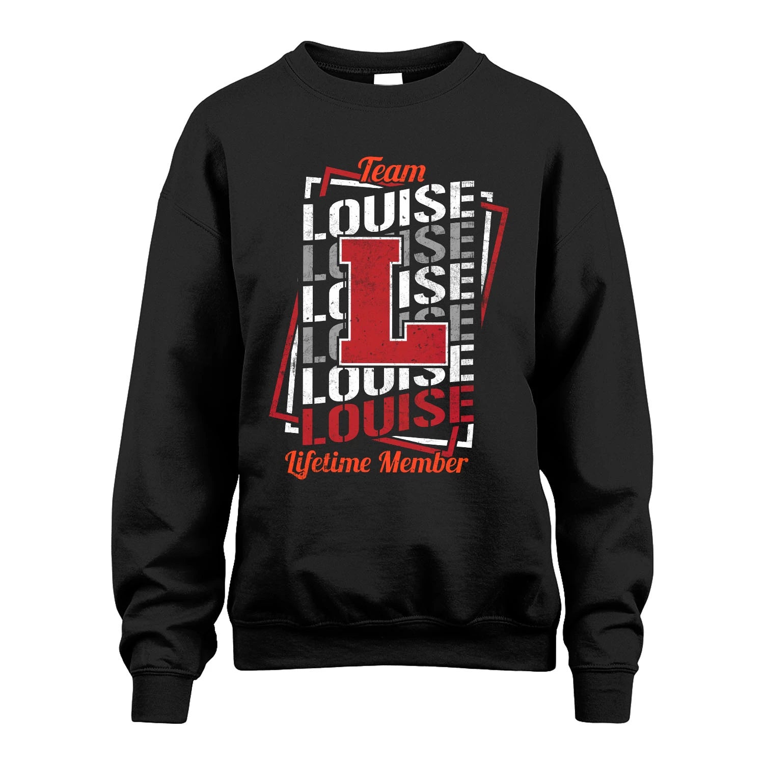 Team Your Name Lifetime Member Sporty Shirt LOUISE M1-25