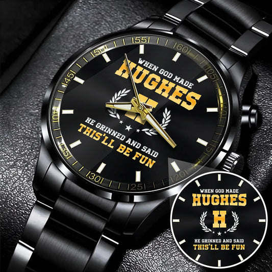 When God Made He Grinned And Said This'll Be Fun Watch HUGHES M1-W7