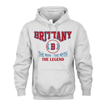 The Man The Myth The Legend Jet Style Shirt BRITTANY M1-9