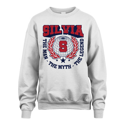 The Man The Myth The Legend Logo Shirt SILVIA M1-30