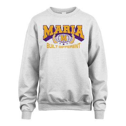Your Name Built Different Sporty Shirt MARIA M1-32