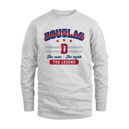 The Man The Myth The Legend With Your Name Shirt DOUGLAS M1-35