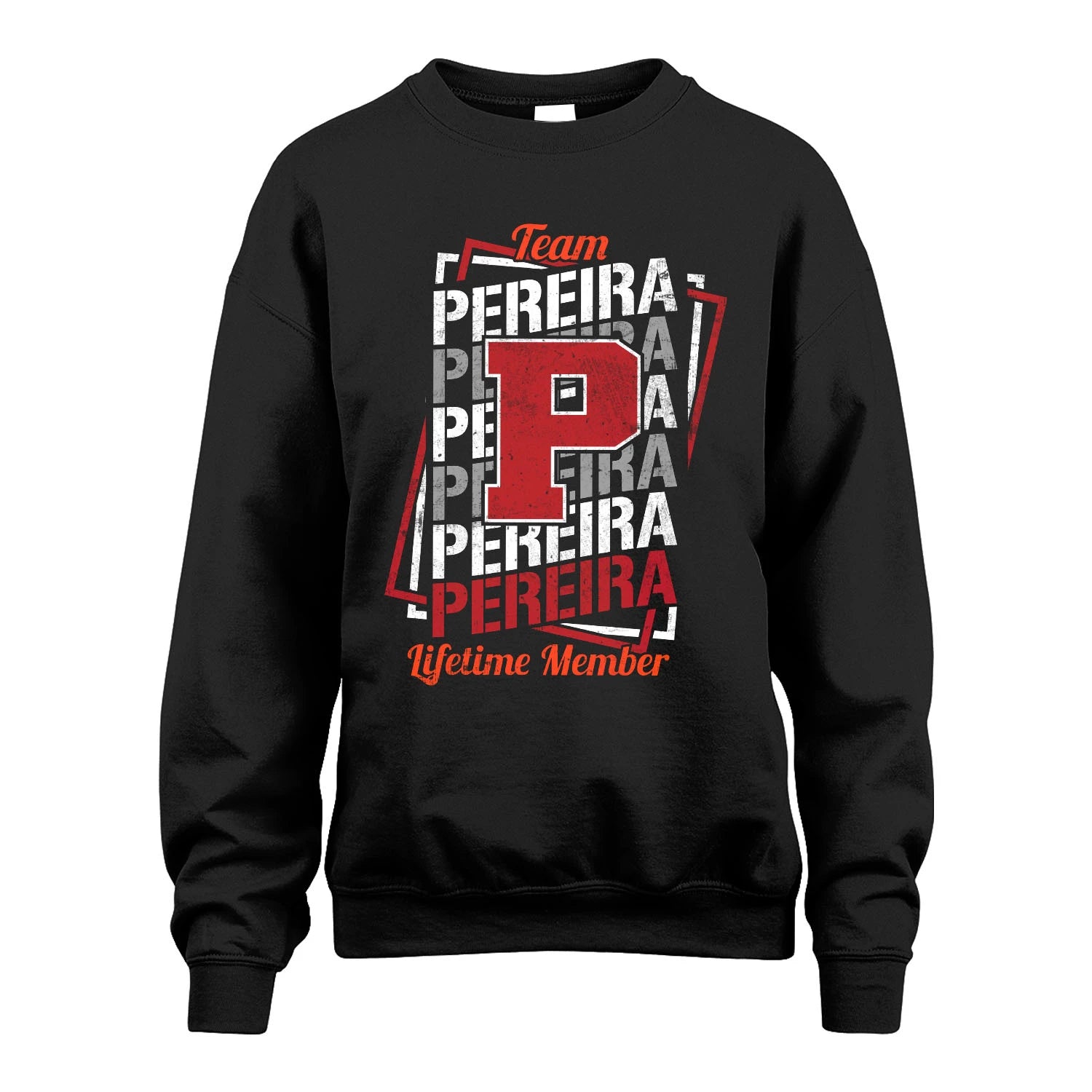 Team Your Name Lifetime Member Sporty Shirt PEREIRA M1-25