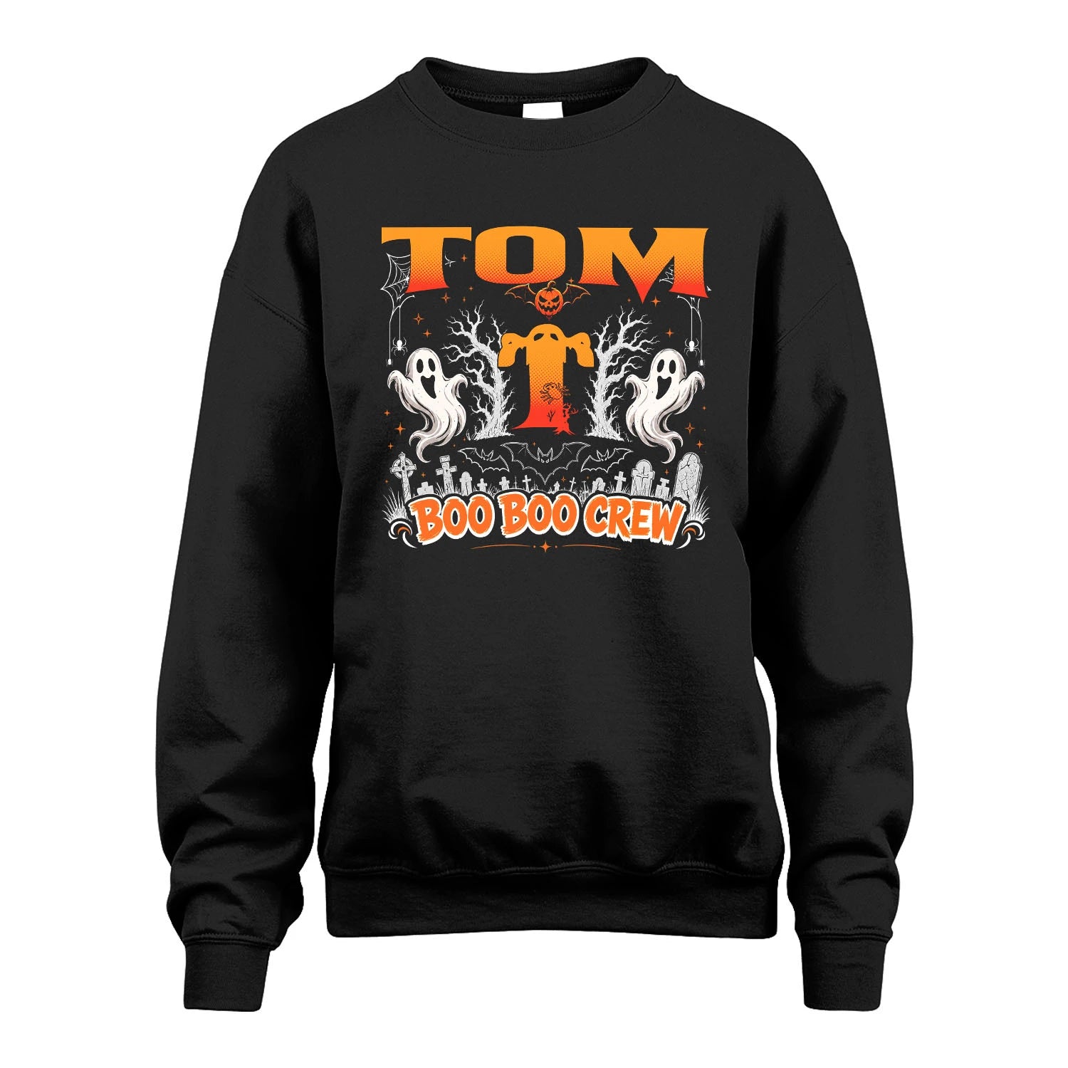 Boo Boo Crew Halloween Custom Name Shirt TOM M1-28