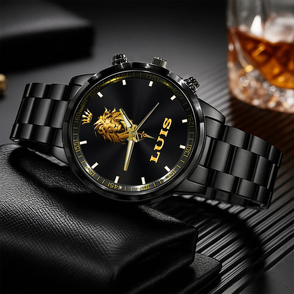 Golden King Lion Watch LUIS M1-W3