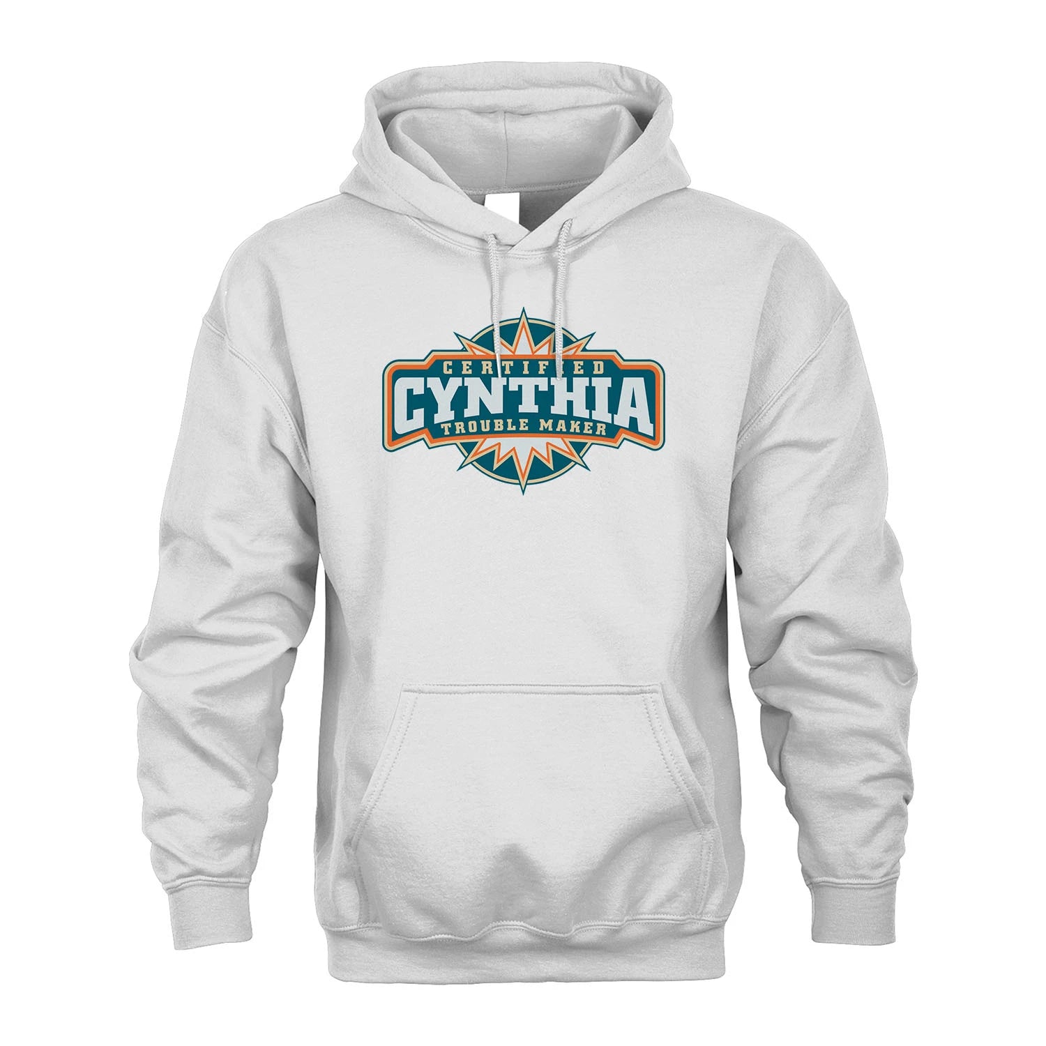 Certified Your Name Trouble Maker Shirt CYNTHIA M1-36