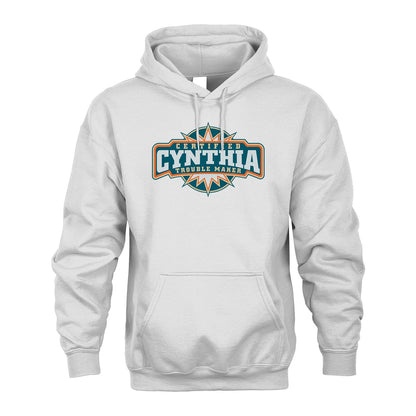 Certified Your Name Trouble Maker Shirt CYNTHIA M1-36