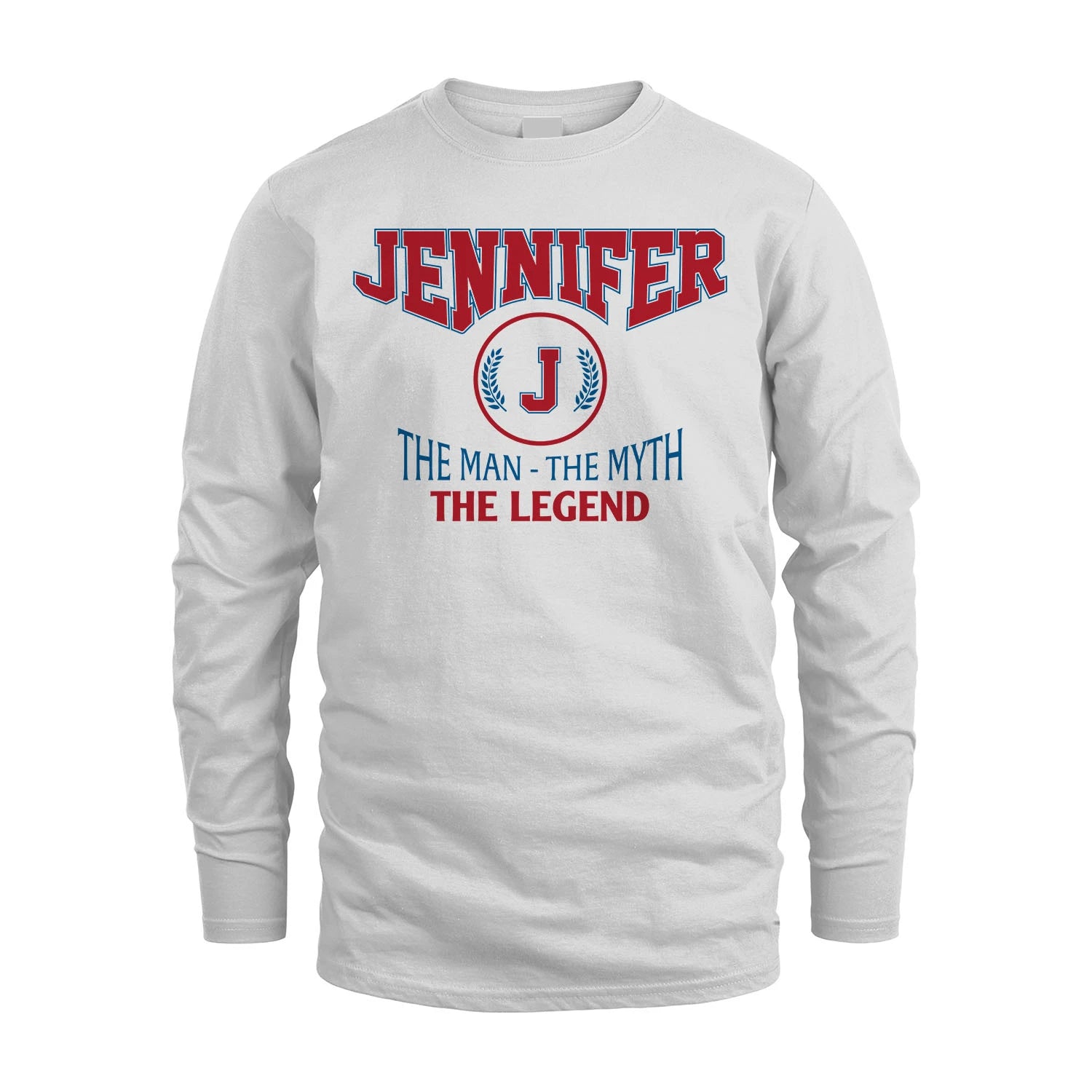 The Man The Myth The Legend Jet Style Shirt JENNIFER M1-9