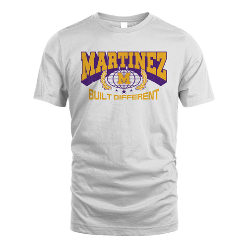Your Name Built Different Sporty Shirt MARTINEZ M1-32
