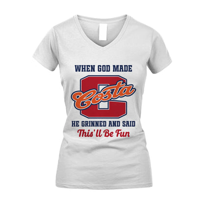 God Made Your Name Custom Shirt COSTA M1-16