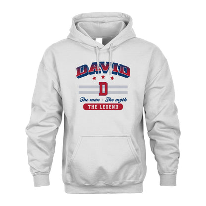 The Man The Myth The Legend With Your Name Shirt DAVID M1-35