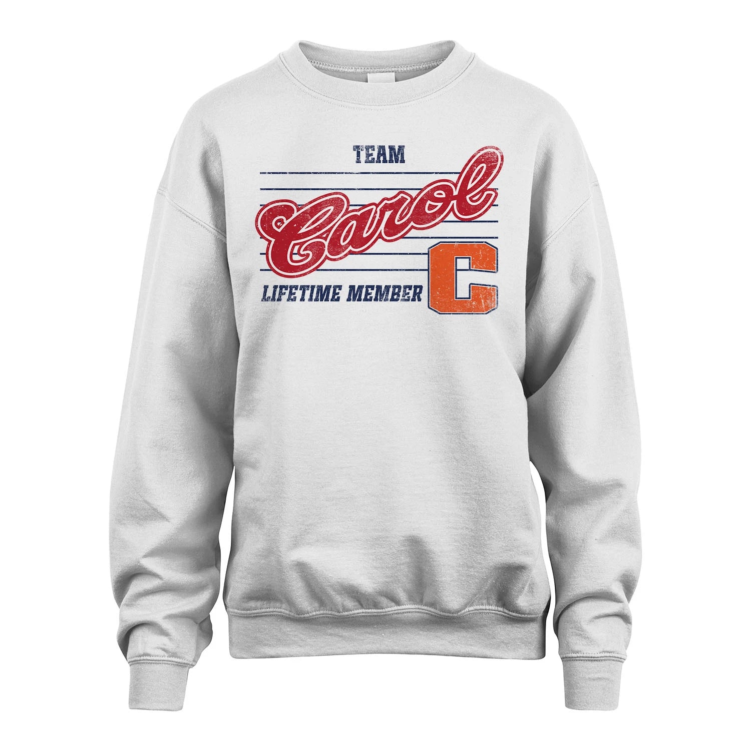 Team Your Name Lifetime Member Vintage Shirt CAROL M1-24