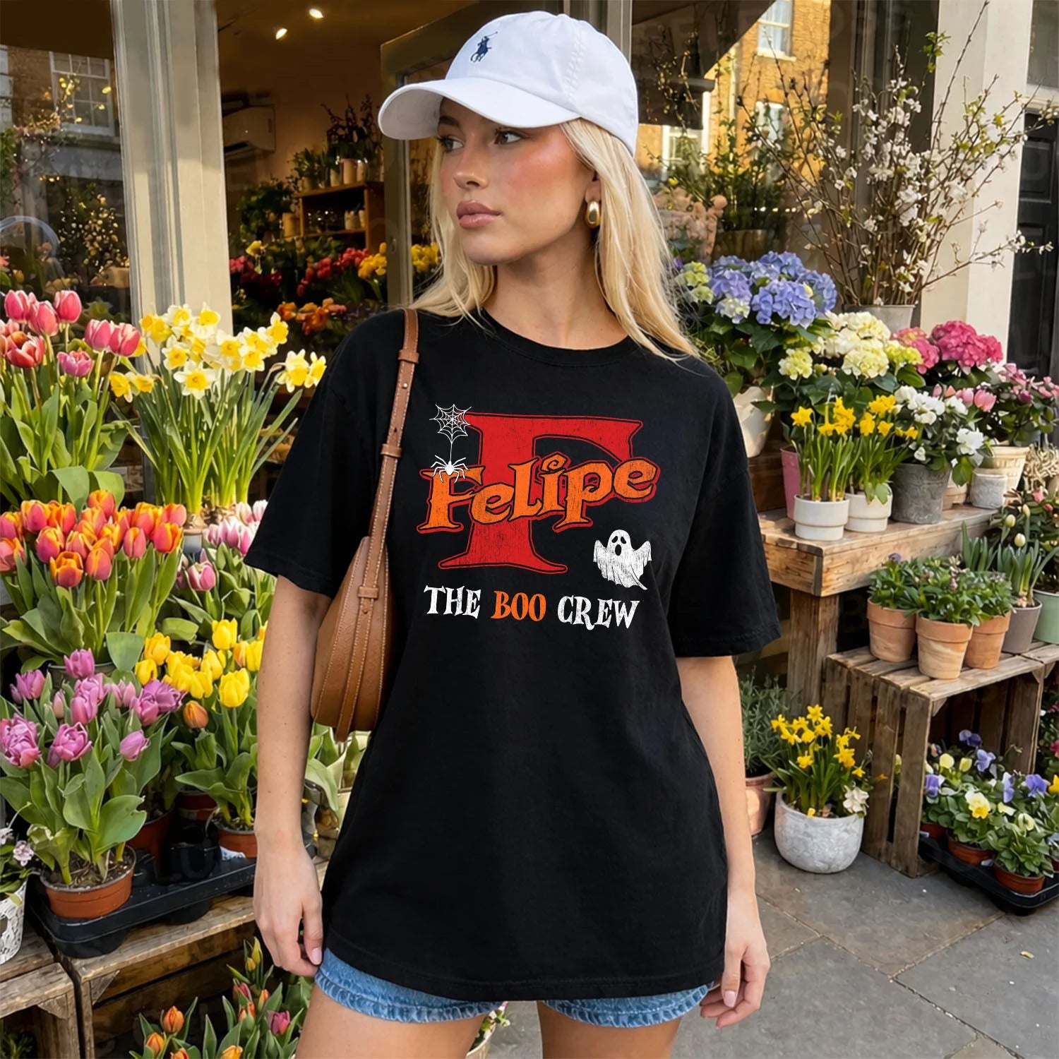 The Boo Crew Halloween Custom Name Shirt FELIPE M1-22