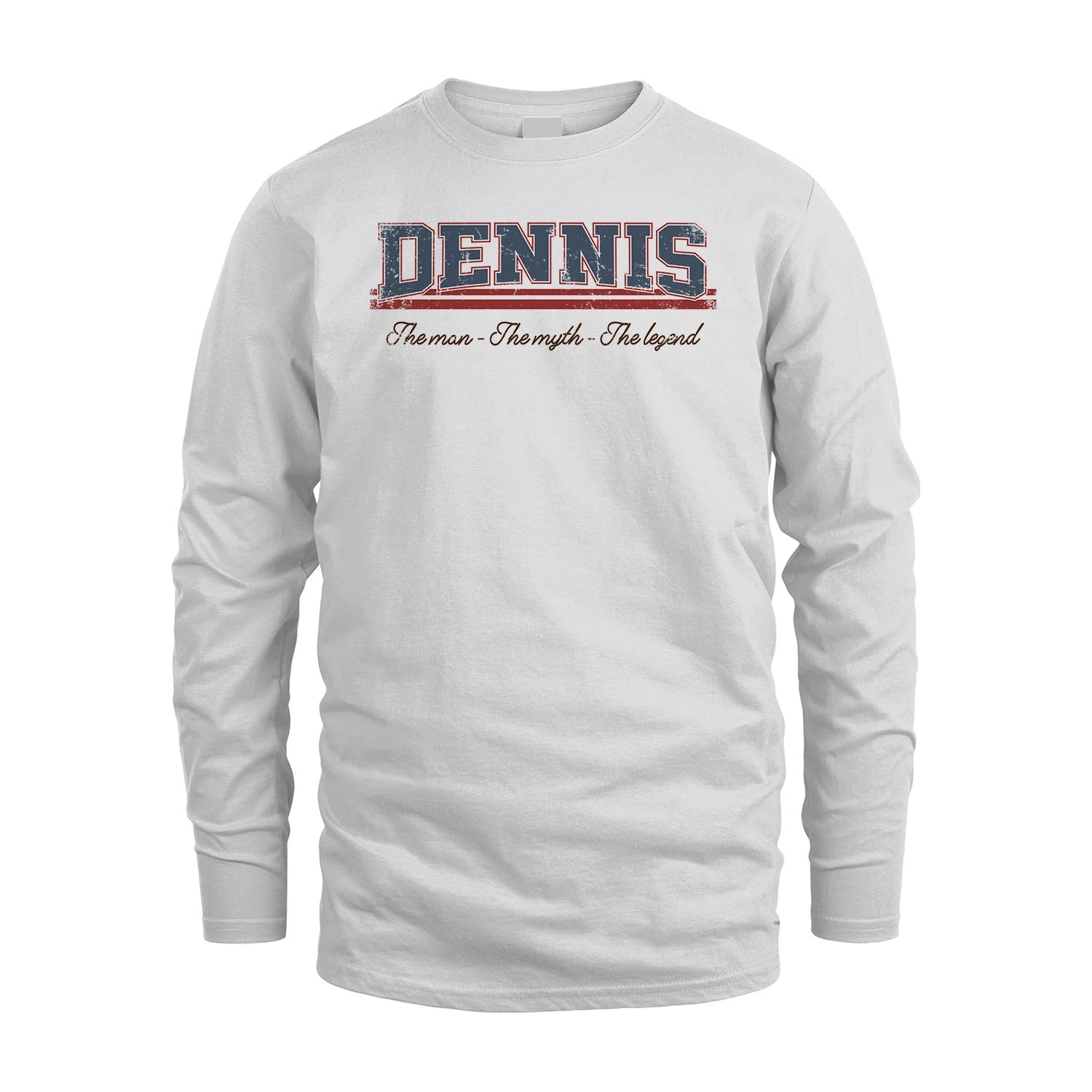 The Man The Myth The Legend Vintage Shirt DENNIS M1-6