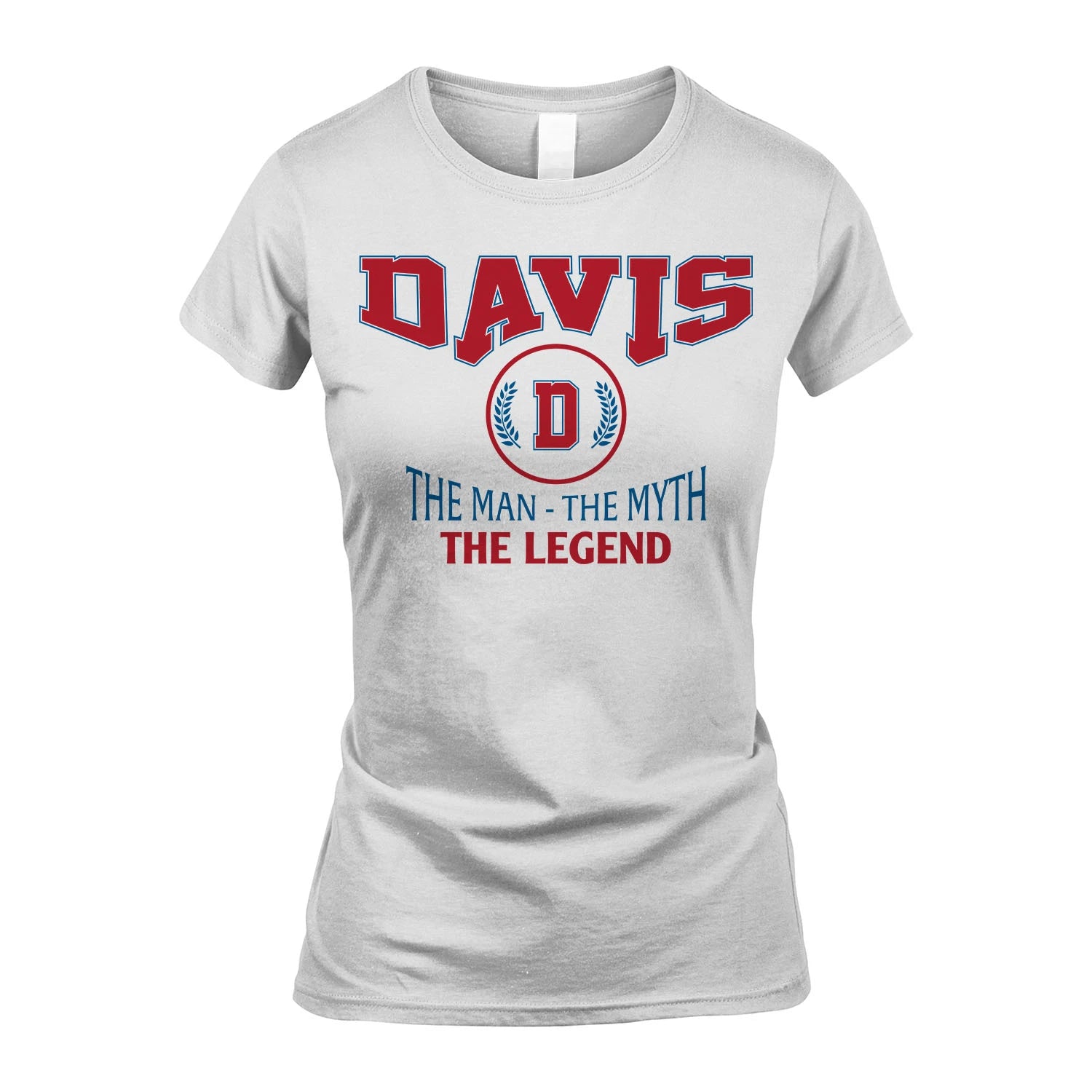 The Man The Myth The Legend Jet Style Shirt DAVIS M1-9