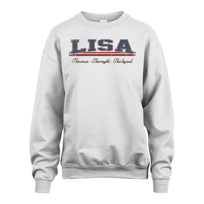 The Man The Myth The Legend Vintage Shirt LISA M1-6