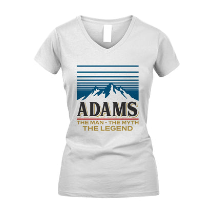 The Man The Myth The Legend Vintage Mountain Shirt ADAMS M1-19