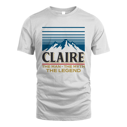 The Man The Myth The Legend Vintage Mountain Shirt CLAIRE M1-19