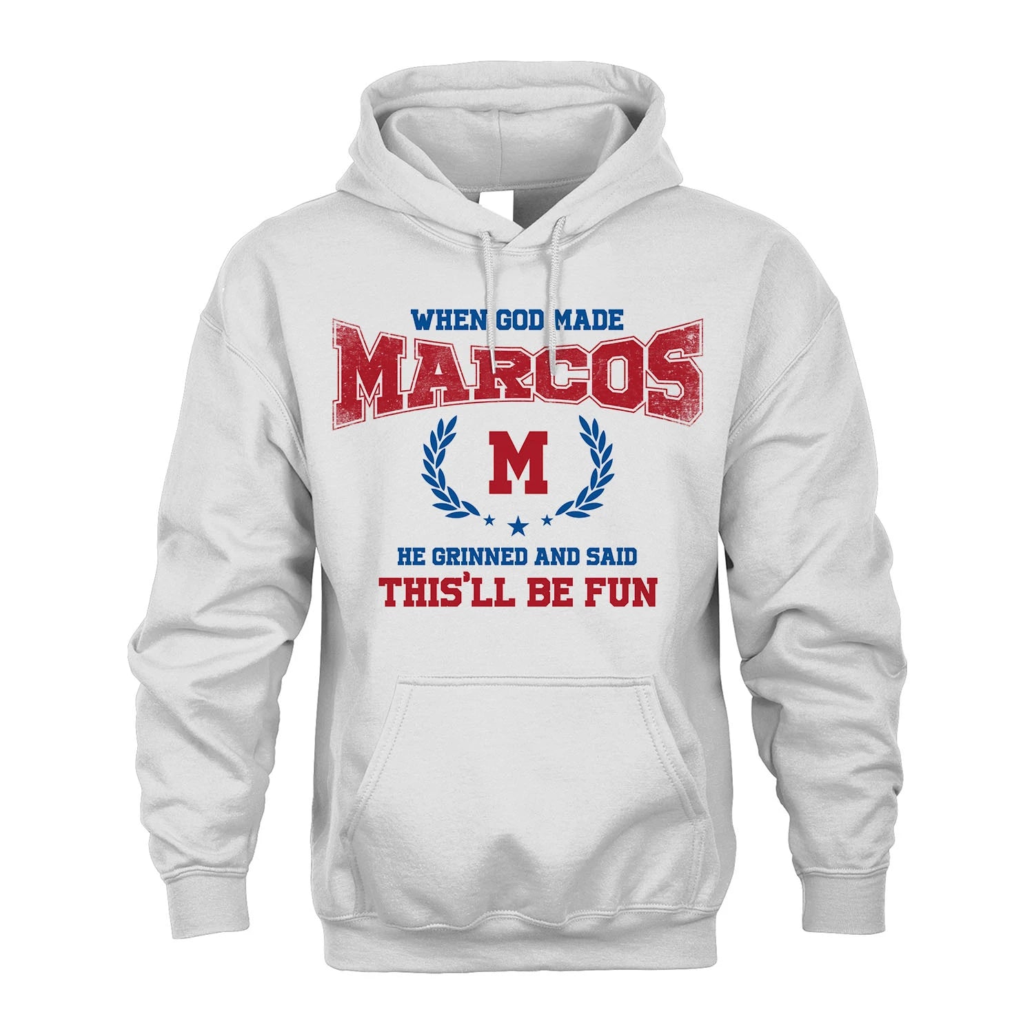 When God Made He Grinned And Said This'll Be Fun Shirt MARCOS M1-12