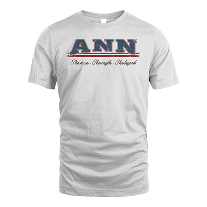 The Man The Myth The Legend Vintage Shirt ANN M1-6